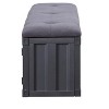 NicBex Storage Bench Modern Rectangle Stools with Metal Frame for Bedroom and Entryway - 3 of 4