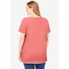 Woman Within Plus Size Layered-Look Tee - 3 of 4