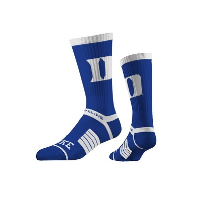 NCAA Duke Blue Devils Adult Premium Knit Crew Socks - M/L