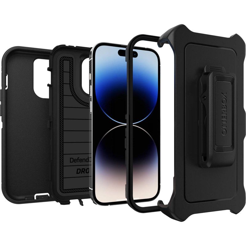 OtterBox Apple iPhone 14 Pro Defender Pro Series Case - Black, 3 of 8