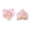 Unique Bargains Women's Phalaenopsis Faux Pearl Duckbill Clip 2 Pcs - 3 of 4