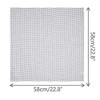INSPIRE CHIC Women Polka Dots Cotton Linen Retro Solid Color Plain Square Neck Scarves 1Pc - 3 of 4