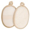 Beauty by Earth Exfoliating Loofah Sponge Body Scrubber Pack of 2 Natural Loofah Sponges - 3 of 4