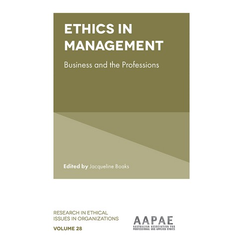 Ethics in Management - (Research in Ethical Issues in Organizations) by  Jacqueline Boaks (Hardcover) - image 1 of 1