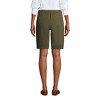 Lands' End Women's Plus Size Mid Rise Elastic Waist Pull On 12" Chino Bermuda Shorts - 2 of 4