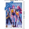 Trends International Netflix KPop Demon Hunters (2025) - Huntrix Hero Group Framed Wall Poster Prints - 3 of 4