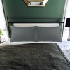 PiccoCasa Breathable Soft Embroidery Zipper Brushed Pillowcases 2 Pcs - 4 of 4