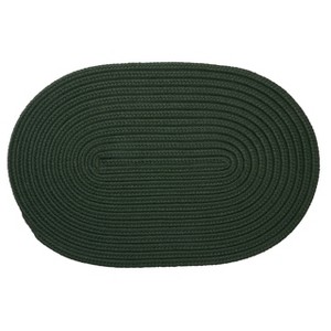 Colonial Mills Boca Doormats - Dark Green 35" x 54" - 1 of 1