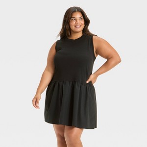 Women's Mini Shift Dress - Universal Thread™ - 1 of 3