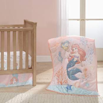 Bedtime Originals Disney's The Little Mermaid Crib Bedding Set by Lambs & Ivy - 3pc