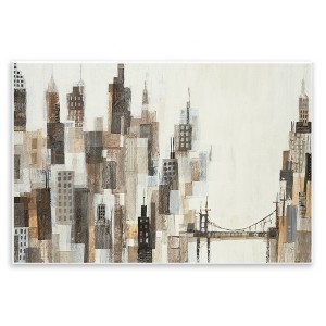 Stupell Industries Cityscape Abstract Squares, 15" x 10" - 1 of 4