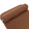 Sevobal Sofas Convertible Sofa Bed for Home Living Room Bedroom, Foldable Sofa with Adjustable Angles, Pillow, Brown, 25.2“*18.5”*26.77" - 4 of 4