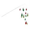 Hanging Holiday Light Spray (Set of 2) – 25"H Glittered Christmas Sprays Foam/Plastic by Melrose - 2 of 3