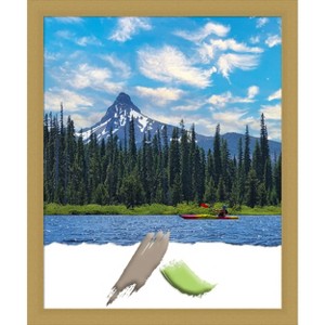 Amanti Art Grace Brushed Gold Narrow Picture Frame - 1 of 4