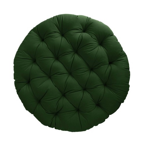 Green best sale round chair