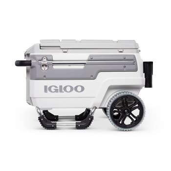 Igloo Trailmate Marine Hard Sided Portable 70qt Cooler - White
