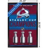 Trends International NHL Colorado Avalanche - Champions 23 Framed Wall Poster Prints - 3 of 4