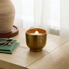 Wooden Wick Ceramic Jar Candle 8oz - Threshold™ - 2 of 4