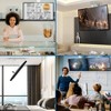 Mount-It! Electric Ceiling TV Mount with Remote and App Controller | Motorized Flip Down Pitched Roof Mount Fits 32 to 70 Inch Flat Screen TVs | White - 2 of 4