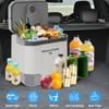 Electric Cooler and Warmer w/ Handle, 35QT (33 L) Portable Thermoelectric Fridge, 110V AC & 12V Adapter 32-131¨H Car Fridge Cooler for Camping - 2 of 4