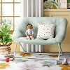 Folding Dish Kids' Loveseat - Pillowfort™ - 2 of 4