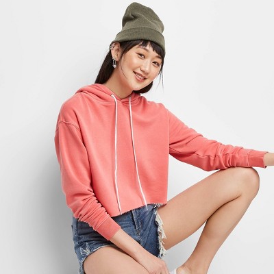 wild fable cropped hoodie