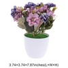 Unique Bargains Artificial Plants Autumn Cherry Blossoms Plastic 3.74"x3.74"x7.87" 1 Pcs - 3 of 4