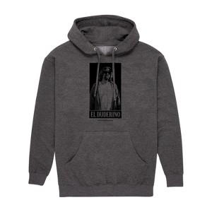Men's - The Big Lebowski - El Duderino Graphic Fleece Pullover Hoodie - 1 of 4
