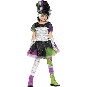 Fun World Girls' Monster Bride Tutu Costume - 1 of 2