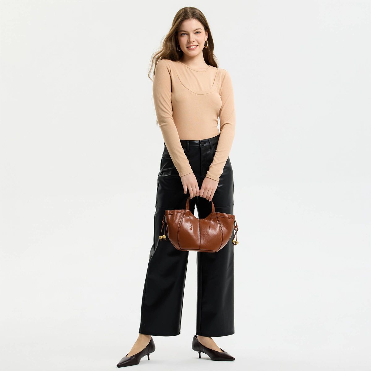 Women's Long Sleeve Knit Top - A New Day™ - thumbnail 8