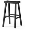 Maven Lane Vincent Backless Wooden Bar Height Bar Stool - 2 of 4