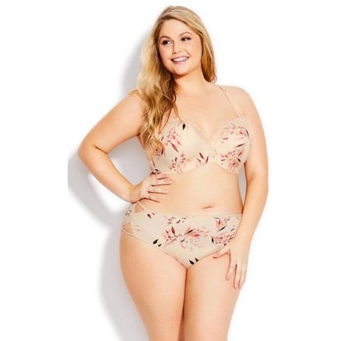 Comfortable Stylish plus size bra and panty sets Deals 