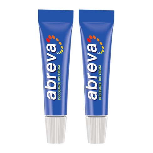 Abreva Docosanol 10% Cream Cold Sore/fever Blister Treatment Tube