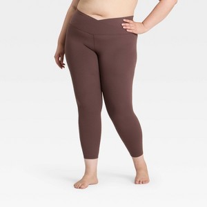 Women's Everyday Soft Crossover 7/8 Leggings - All In Motion™ - 1 of 3