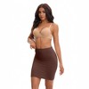 INSPIRE CHIC Women's High Waist Tummy Control Under Skirt Seamless Half Slips Shaping Under Mini Dress - 4 of 4