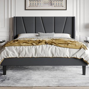 Hub Styler Bed Frame Geometric Headboard - 1 of 4