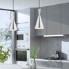 Livex Lighting Waldorf 1 - Light Chandelier in  Brushed Aluminum - 4 of 4