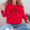 Simply Sage Market Women's Football Game Day Long Sleeve Garment Dyed Tee - 2 of 4
