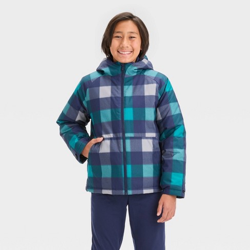 Kids' 3-in-1 Jacket - All In Motion™ Blue Xl : Target