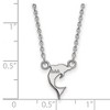 Black Bow Jewelry Sterling Silver Delta Delta Delta Greek Life Necklace 18 Inch - 2 of 4