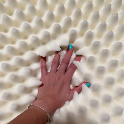 Enhance Highloft 4 Memory Foam Topper White Full - Future Foam
