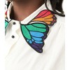 Unique Vintage Women's Collar Cotton Blouse - 2 of 4