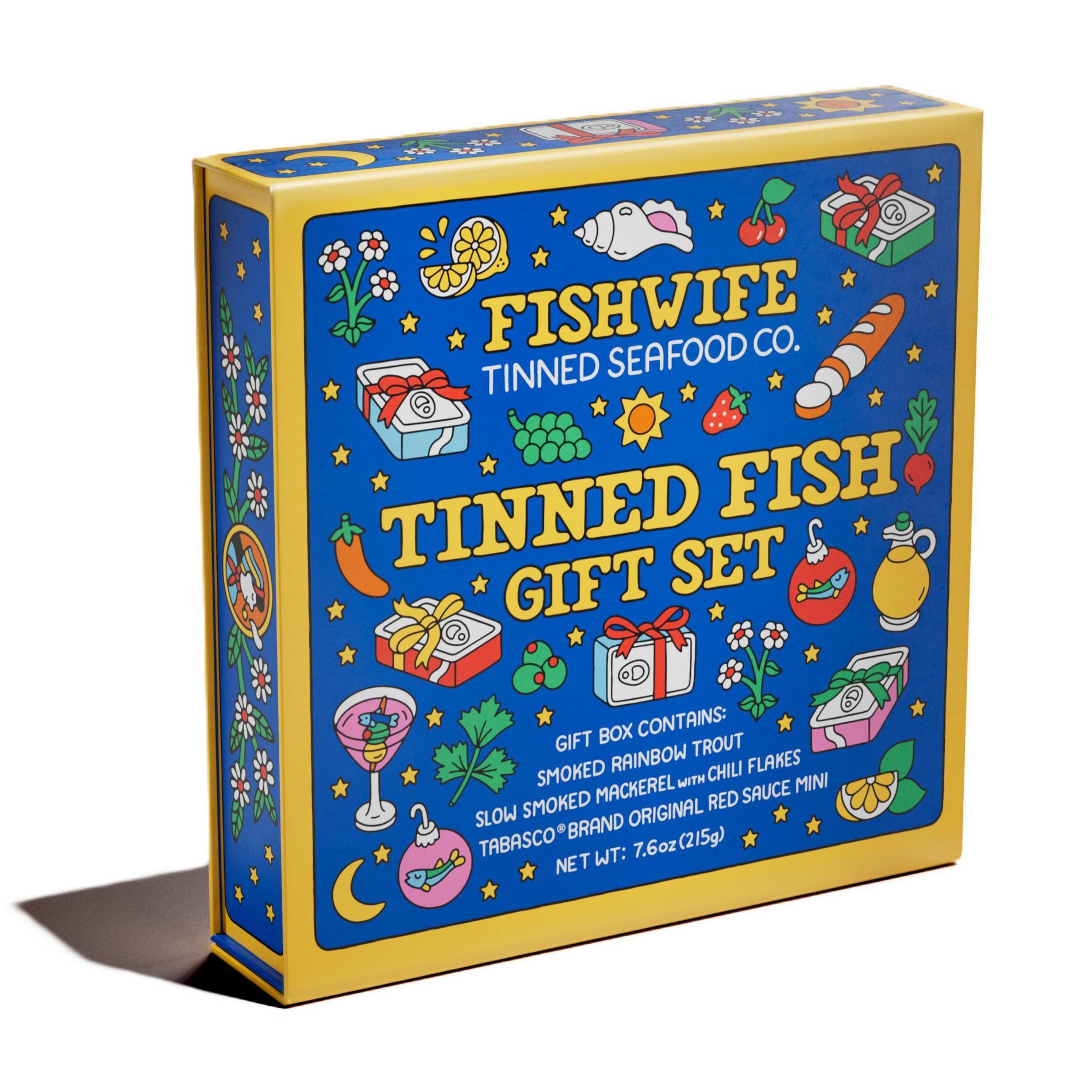 Fishwife Tinned Seafood Co Tinned Fish Holiday Gift Set - 7.6oz/3pc