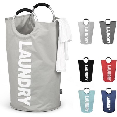 125L X-Large Laundry Basket, Collapsible Laundry Bag, Freestanding Tall Clothes Hamper, Foldable Washing Bin