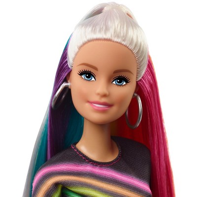 barbie rainbow hair sparkle