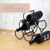 Twine Country Home Metal Wine Rack, Set of 1, 11.25" x 13" x 6.5" - 4 of 4
