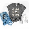 Simply Sage Market Soccer Ball Bows Stacked Short Sleeve Tee - 3 of 4