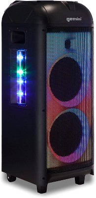 Gemini 360° Portable Bluetooth Speaker w/ LED Party Lighting