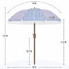 Yaheetech 9ft Patio Umbrella with Crank Operating Mechanism for Garden, Backyard - 3 of 4