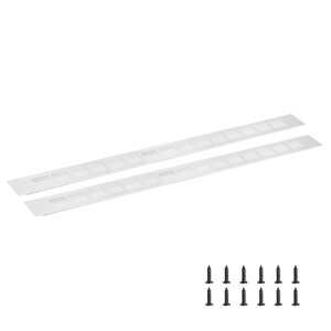 Unique Bargains Rectangle Ventilation Grille, Aluminum - 1 of 3